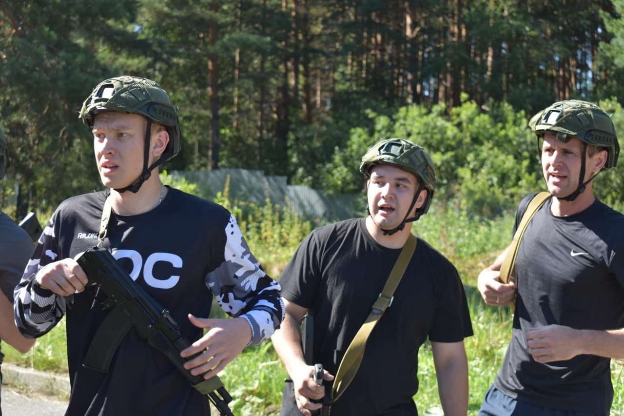 на испытаниях 1